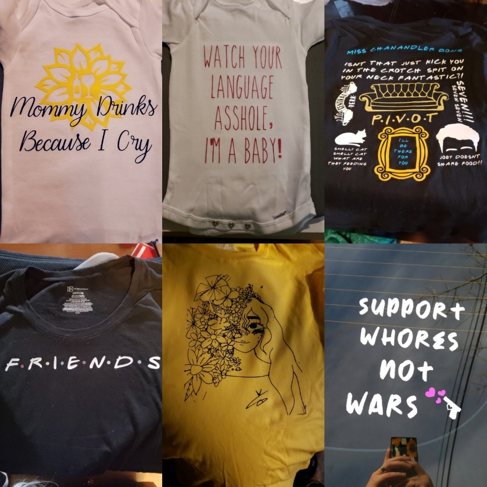 Custom shirts/car decals